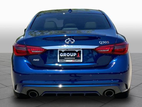 Used 2019 INFINITI Q50 Red Sport 400 w/ Proactive Package AWD/4WD image 4