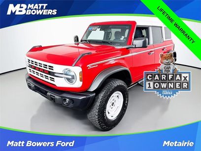 Certified 2024 Ford Bronco Heritage Edition