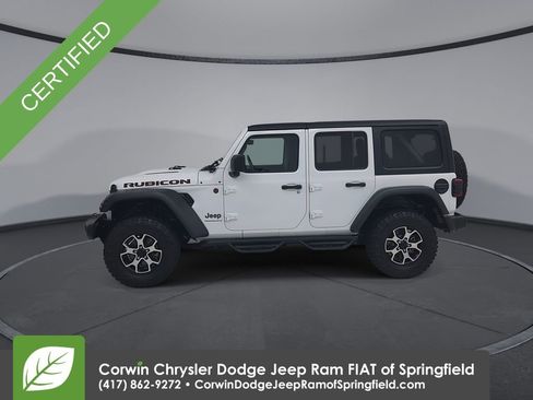 Certified 2023 Jeep Wrangler Unlimited Rubicon w/ Safety Group AWD/4WD image 9