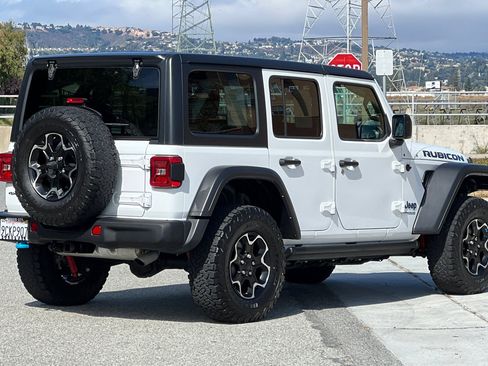 Used 2022 Jeep Wrangler Unlimited Rubicon 4xe w/ Steel Bumper Group image 4