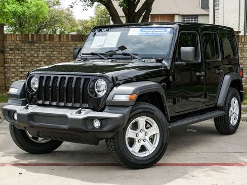 Used 2022 Jeep Wrangler Unlimited Sport w/ Sun And Sound Package image 11