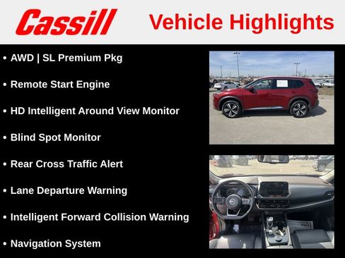 Used 2021 Nissan Rogue SL w/ Premium Package AWD/4WD image 7