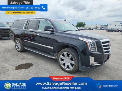 Used 2017 Cadillac Escalade ESV Luxury AWD/4WD image 5