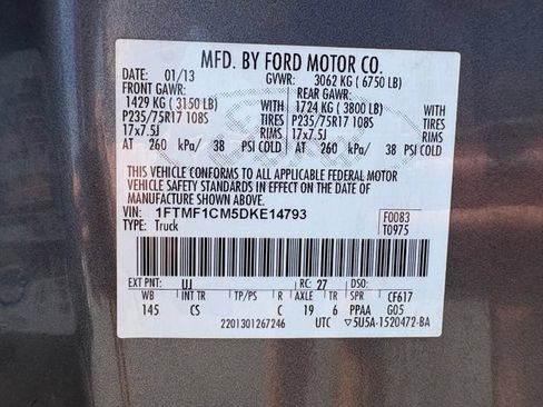 Used 2013 Ford F150 XL w/ Mid Equipment Group RWD image 25