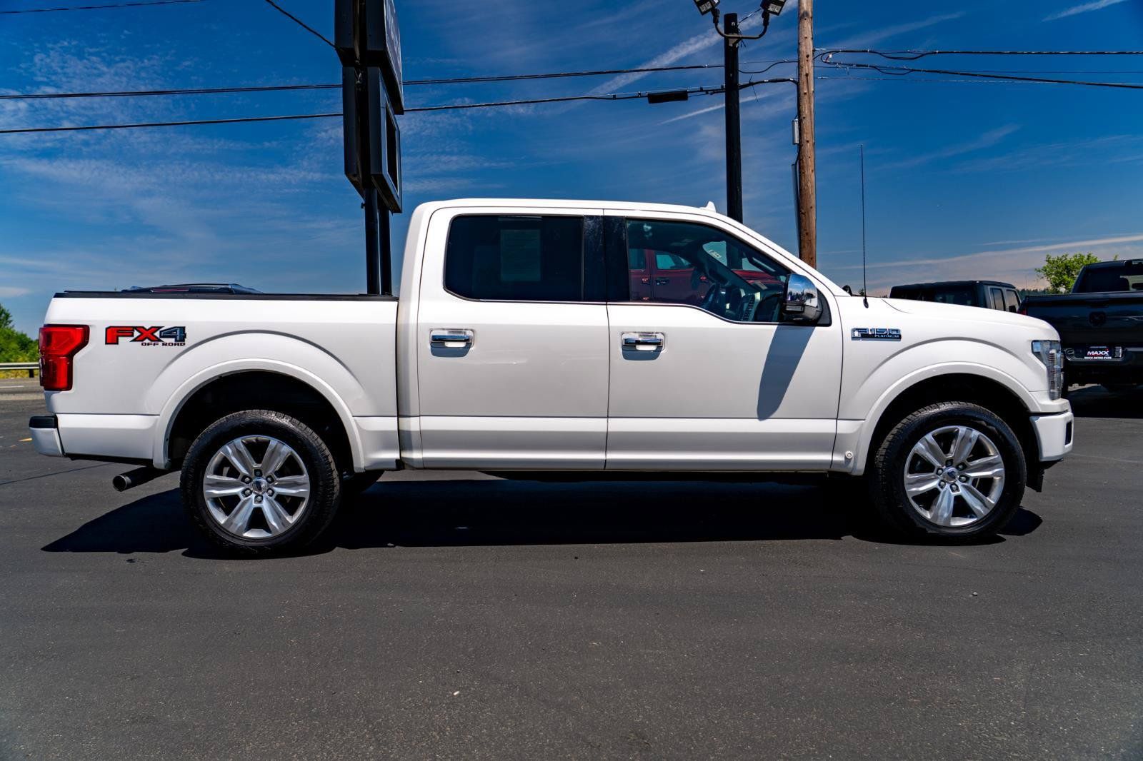 Used 2018 Ford F150 Platinum w/ Technology Package AWD/4WD image 9