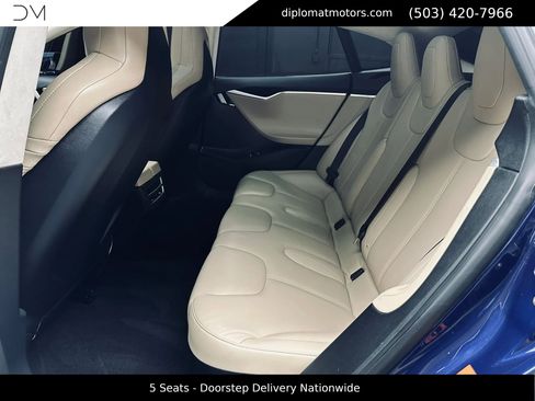 Used 2015 Tesla Model S 85D AWD/4WD image 17