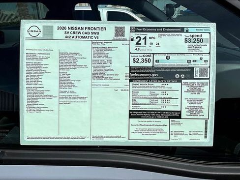 New 2026 Nissan Frontier SV image 13
