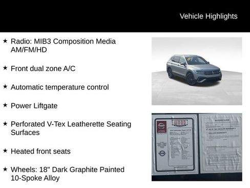 Used 2024 Volkswagen Tiguan Wolfsburg Edition image 6