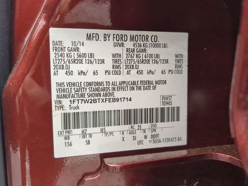 Used 2015 Ford F250 King Ranch w/ FX4 Off-Road Package image 29