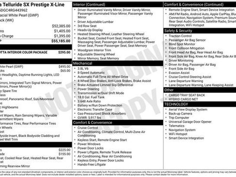 Used 2024 Kia Telluride SX Prestige X-Line AWD/4WD image 5