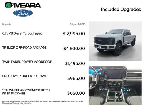Used 2025 Ford F350 Platinum w/ Tremor Off-Road Package image 4