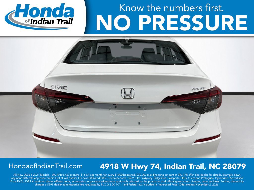 New 2026 Honda Civic Sport image 4