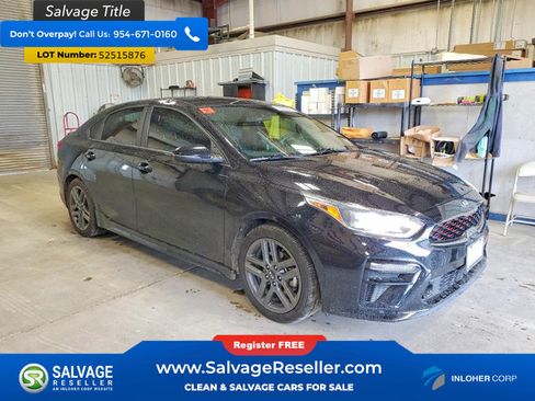 Used 2021 Kia Forte GT-Line w/ GT-Line Premium Package FWD image 5