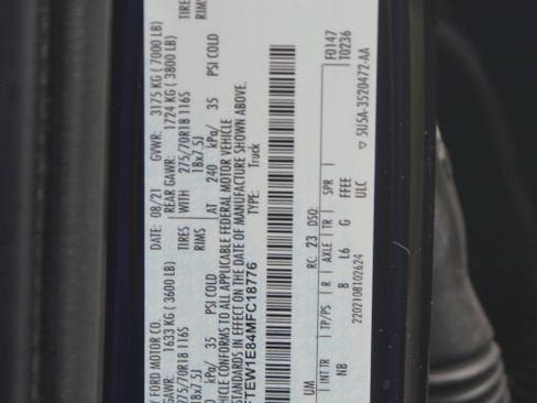 Used 2021 Ford F150 Tremor w/ Equipment Group 402A High AWD/4WD image 27
