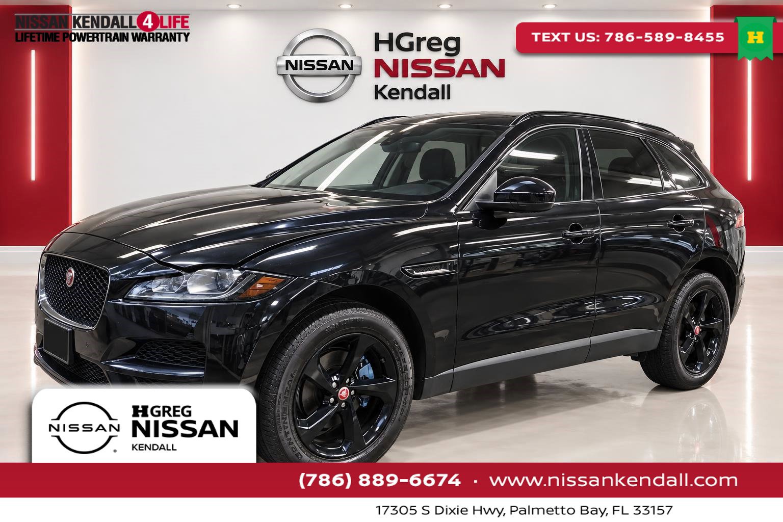 Used 2019 Jaguar F-PACE Premium AWD/4WD image 1