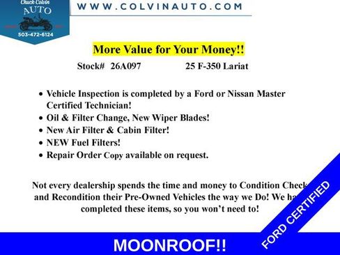Certified 2024 Ford F350 Lariat w/ Lariat Ultimate Package AWD/4WD image 2