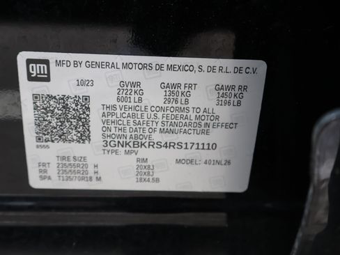 Used 2024 Chevrolet Blazer RS w/ Enhanced Convenience Package AWD/4WD image 43