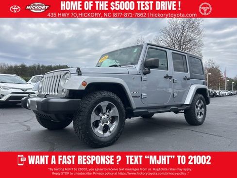 Used 2016 Jeep Wrangler Unlimited Sahara w/ Connectivity Group image 1