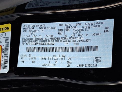 New 2025 Ford Ranger XL w/ Trailer Tow Package image 17