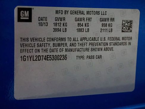 Used 2014 Chevrolet Corvette 2dr Z51 Coupe w/ 3LT Preferred Equipment Group image 19