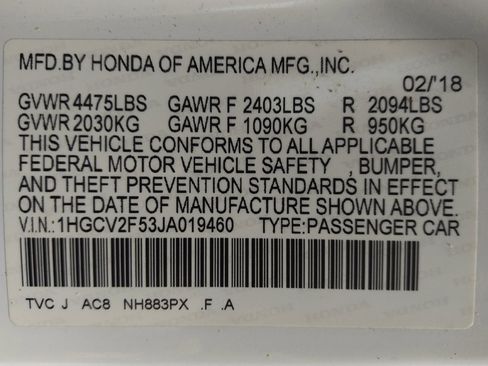 Used 2018 Honda Accord EX-L image 33