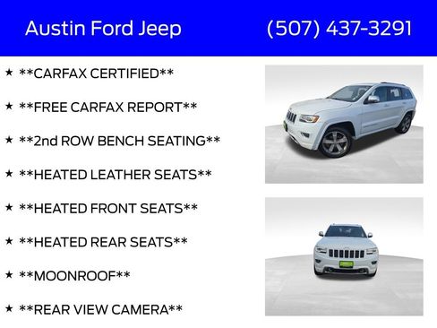 Used 2016 Jeep Grand Cherokee Overland image 7