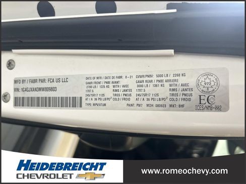 Used 2021 Jeep Wrangler Sport AWD/4WD image 8