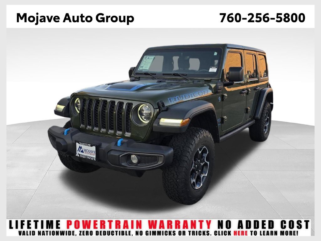 Used 2023 Jeep Wrangler Unlimited Rubicon 4xe w/ Cold Weather Group AWD/4WD image 1