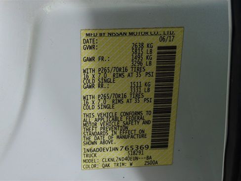 Used 2017 Nissan Frontier SV image 29