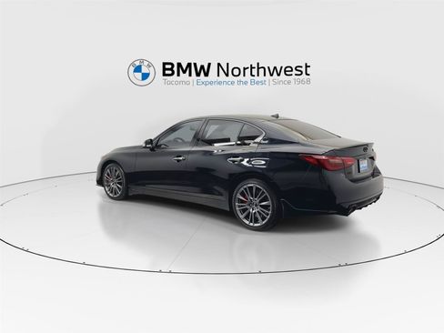 Used 2023 INFINITI Q50 Red Sport 400 w/ Black Opal Edition AWD/4WD image 12