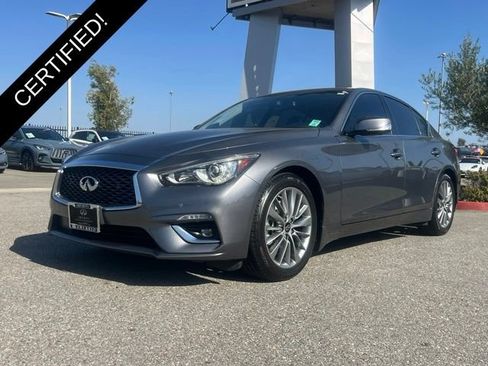 Certified 2023 INFINITI Q50 Luxe w/ Cargo Package RWD image 1