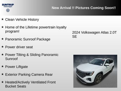 Used 2024 Volkswagen Atlas SE AWD/4WD image 5