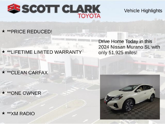 Used 2024 Nissan Murano SL AWD/4WD image 13