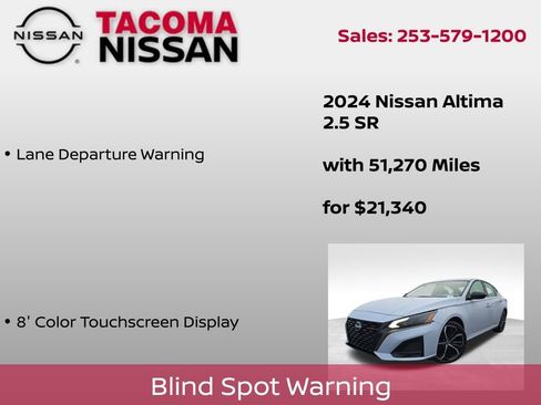 Used 2024 Nissan Altima 2.5 SR image 7