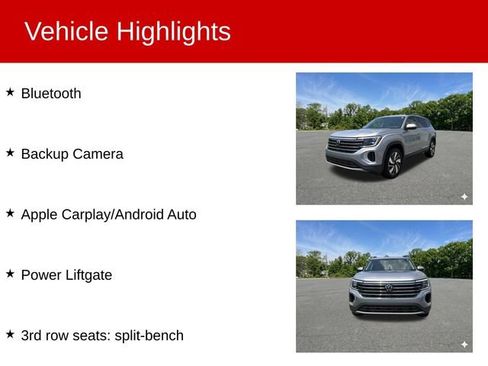 Used 2025 Volkswagen Atlas SE FWD image 2