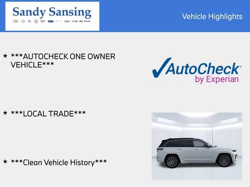 Used 2026 Jeep Grand Cherokee Summit w/ Adv Protech Group IV AWD/4WD image 7