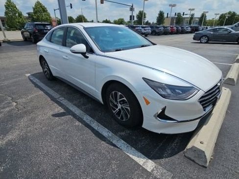 Used 2021 Hyundai Sonata Blue FWD image 2