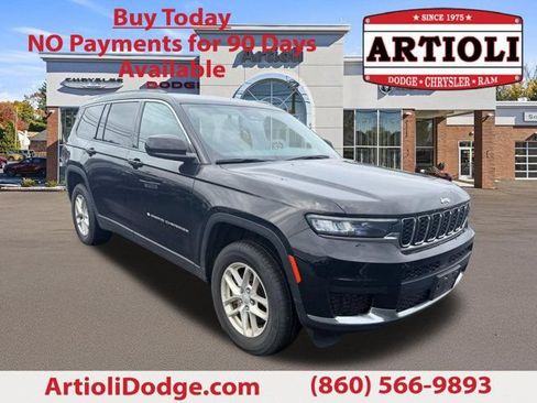 Certified 2024 Jeep Grand Cherokee L Laredo w/ Luxury Tech Group I AWD/4WD image 1