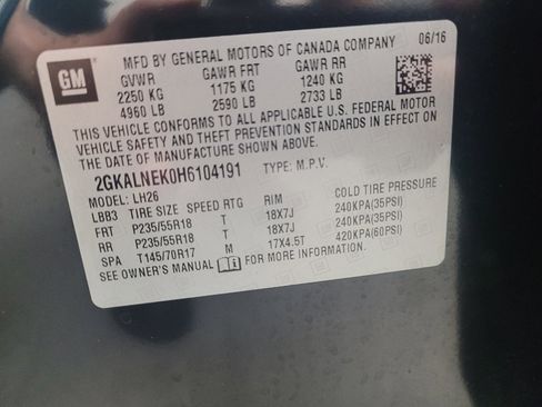 Used 2017 GMC Terrain SLE w/ Technology Package FWD image 33