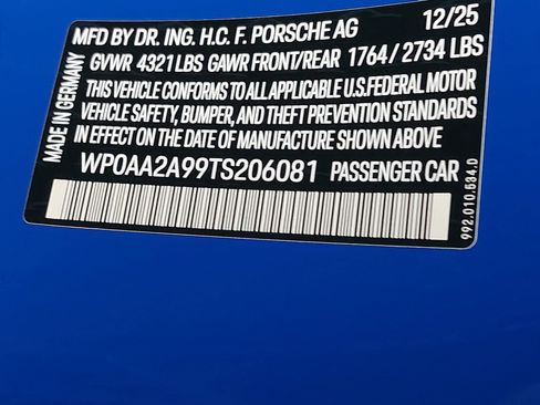 New 2026 Porsche 911 Carrera RWD image 33