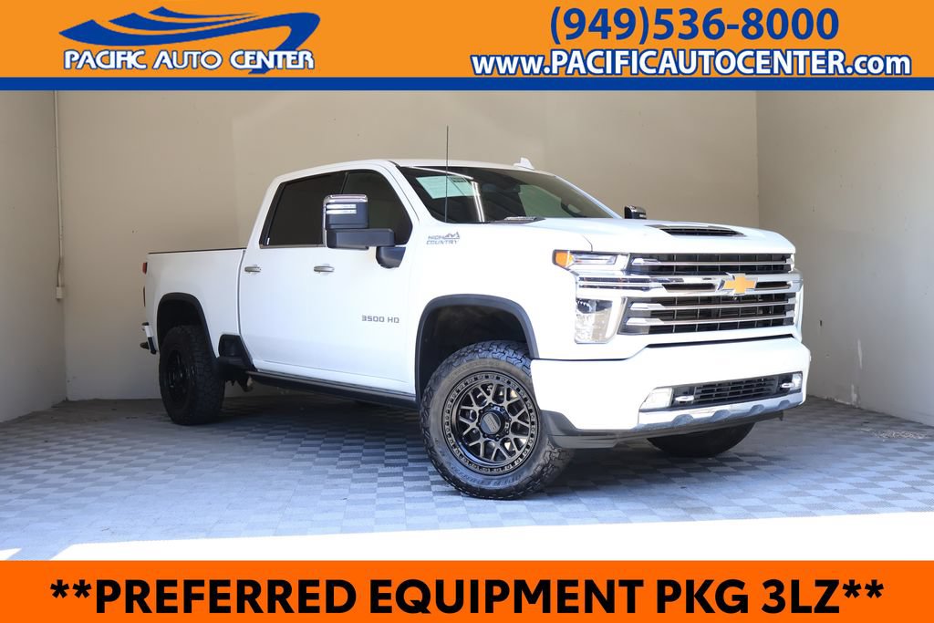 Used 2022 Chevrolet Silverado 3500 High Country w/ Safety Package II AWD/4WD image 1