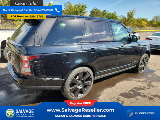 Used 2015 Land Rover Range Rover HSE AWD/4WD image 4