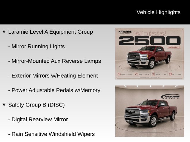 Used 2022 RAM 2500 Laramie AWD/4WD image 15