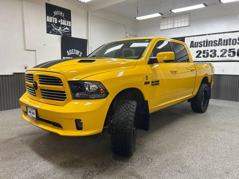 Used 2016 RAM 1500 Sport w/ Stinger Yellow Sport Package AWD/4WD image 3
