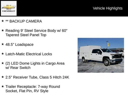 New 2025 Chevrolet Silverado 3500 W/T w/ WT Convenience Package AWD/4WD image 3