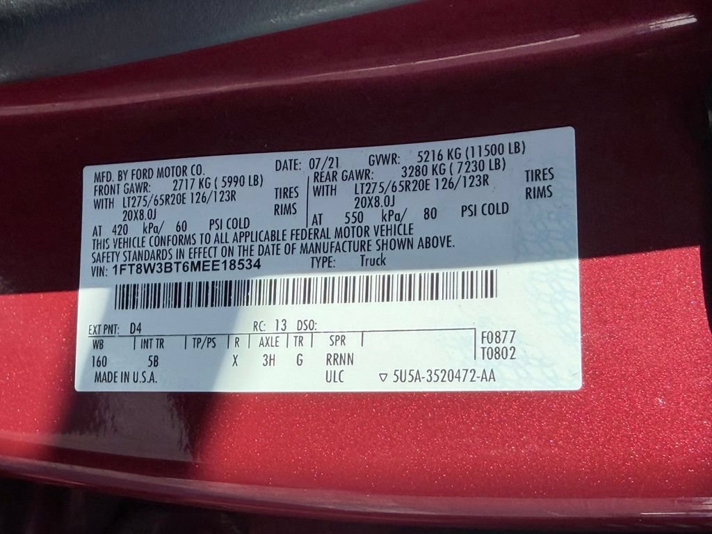 Used 2021 Ford F350 Lariat AWD/4WD image 53