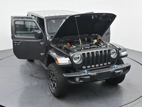 Used 2021 Jeep Wrangler Unlimited Rubicon 4xe w/ Steel Bumper Group AWD/4WD image 38