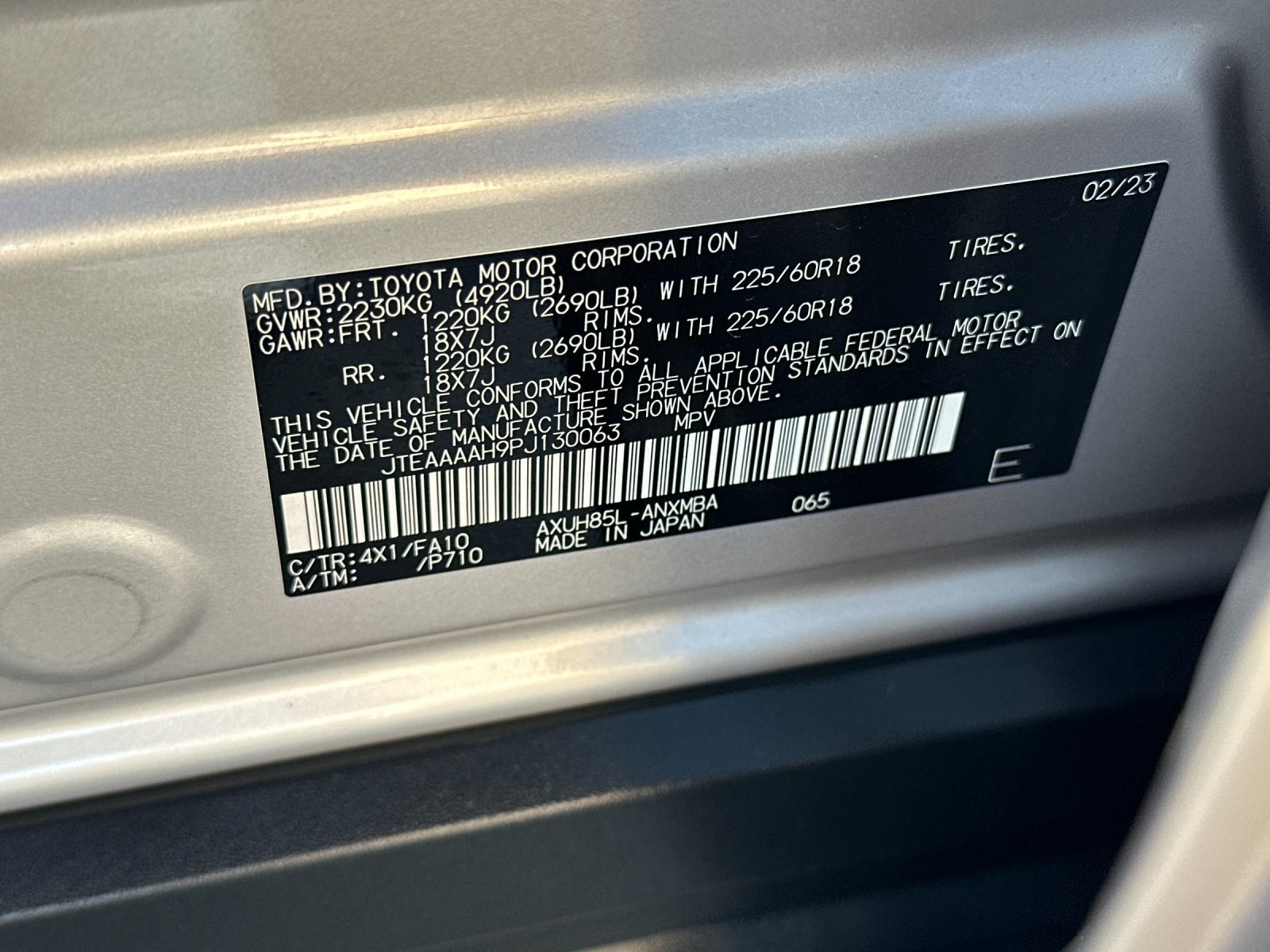 Used 2023 Toyota Venza LE AWD/4WD image 26