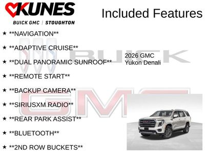 New 2026 GMC Yukon Denali