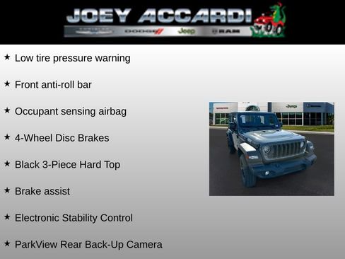 New 2026 Jeep Wrangler Sport image 16